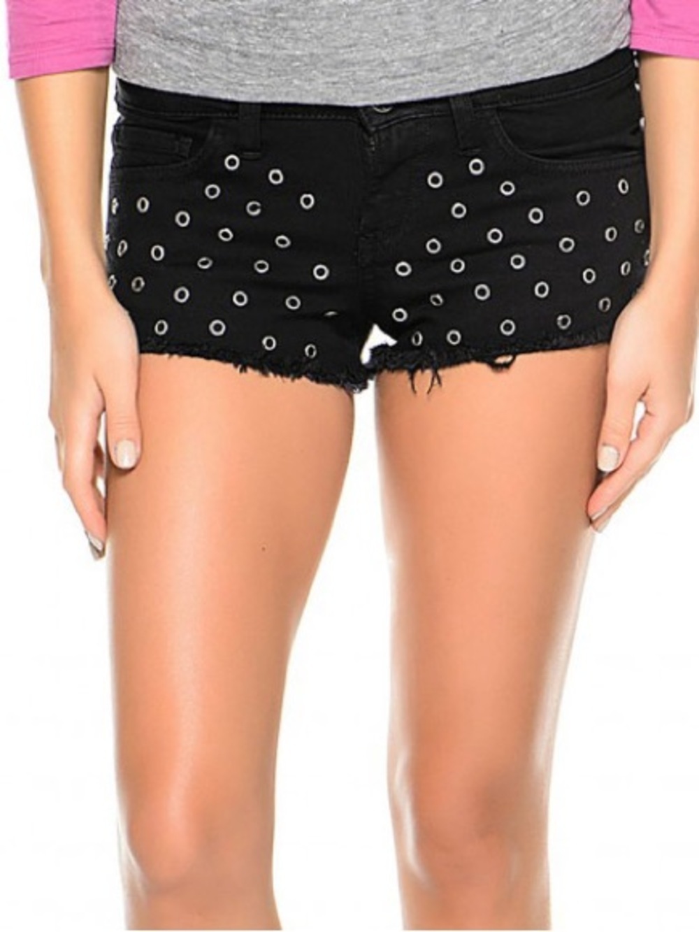 NWT Vans Black Grommet Short Size 7​